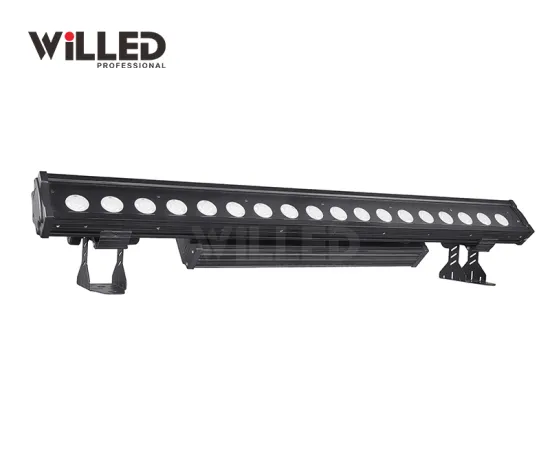 IP65 Waterproof 18x 4in1 RGBW 10W LED Bar Light for Outdoor Wall Washing