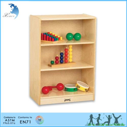 Preschool Wooden Educational Montessori Material EN71 Furniture Small Single Storage Unit