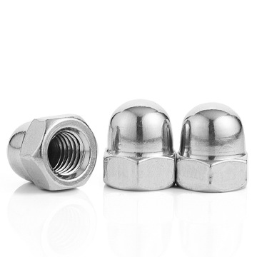 Factory Outlet: High-Quality DIN1587 White Zinc Hexagonal Cap Nut and Dome Nut