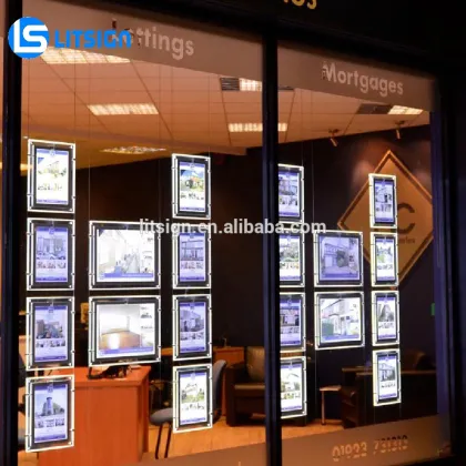 Alibaba Magnetic Poster Hanger for Light Box Signs and LED Displays in Spain