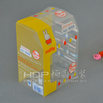 Paketleme için özel PVC renk kutusu, temiz plastik PVC kutuları