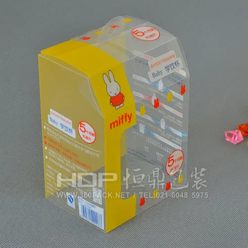 Clear PP plastic transparent folding box for baby care