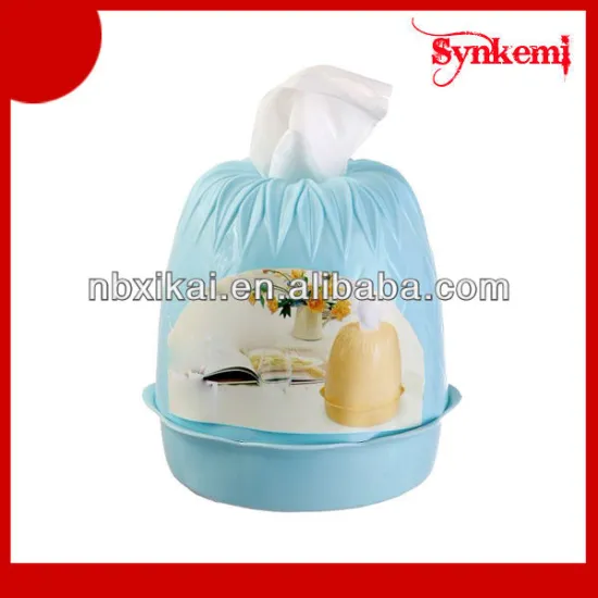 Plastic novelty tissue box