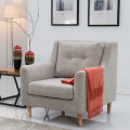 High Wing Back Reclining Single Sofa Armchair