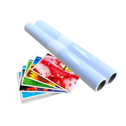 Aqueous 220g RC Glossy Photo Paper Roll for Canon Epson Inkjet Printing