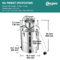 Moonshine Still Water Alcohol Distiller