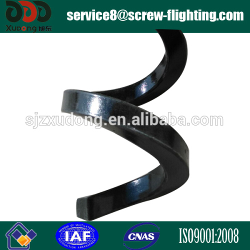 Continuous Equal Thickness Screw Flight for screw auger