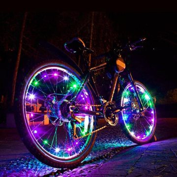 20 Luce a stringa per biciclette impermeabili a LED: migliora la visibilità e lo stile durante la corsa