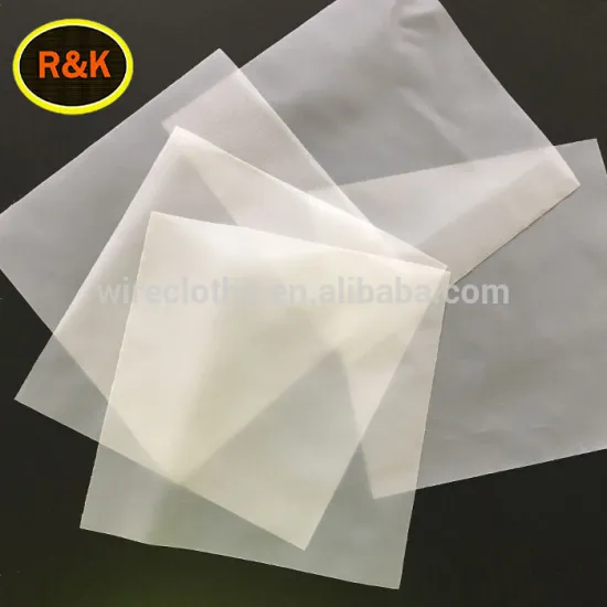 Heat cutting filter wire mesh disc polyester and nylon mesh piece