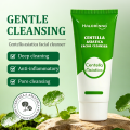 Leite de limpeza calmante Centella Asiatica para lavar o rosto