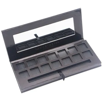 DIY makeup palette eye shadow palette with mirror