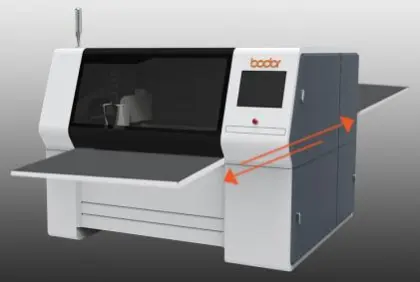 BODOR 3 years warranty fiber laser metal cutting machine