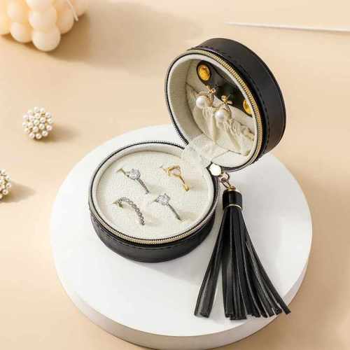 Newest Simple Earrings Necklace Ring Storage Box