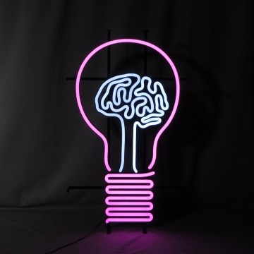 Custom Illuminated Logo LED PVC Neon Sign with Gradient Effect Wall Store Sign