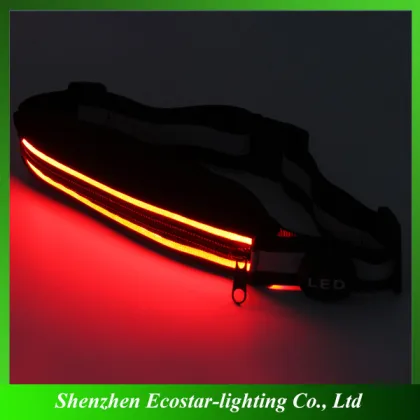 Custom Waist Bag Wholesale Waterproof LED Waist Bags