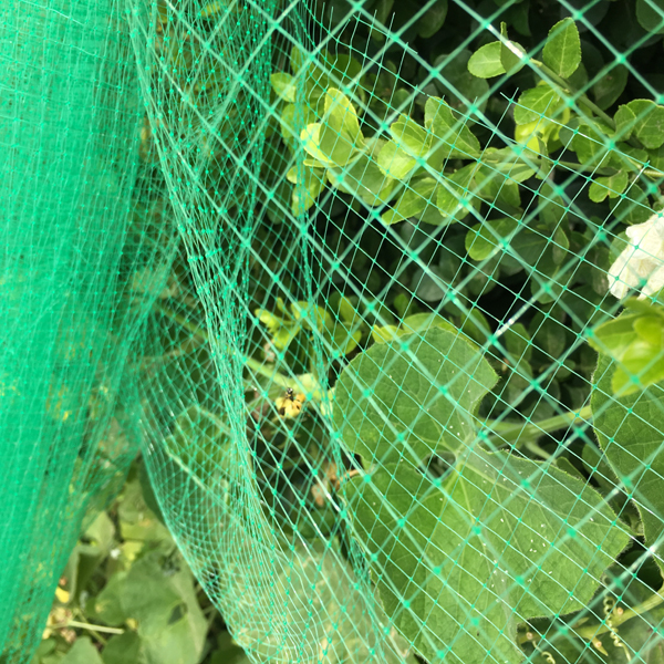 Red de plástico contra pájaros para jardín