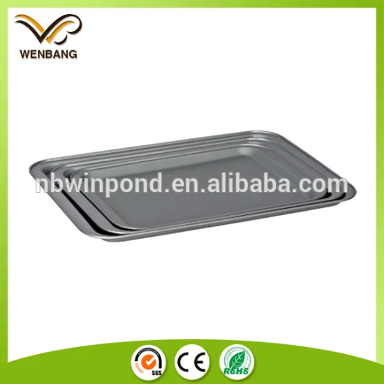 BBQ non-stick logo printing flat baking dish
