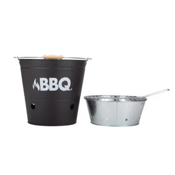 BigBuy BBQ Charcoal Bucket Barbecue