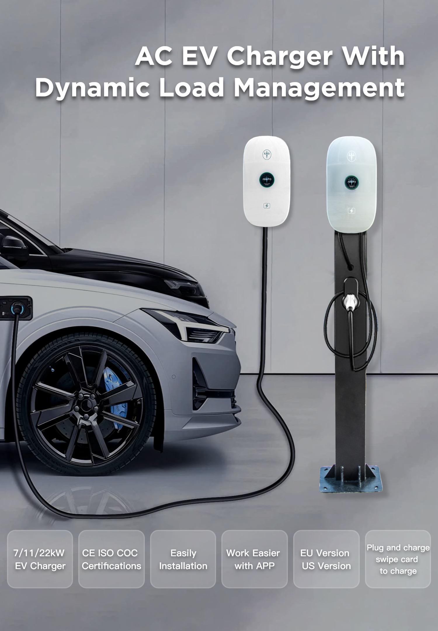 7kw Electric Vehicle Charging Station: Efficient Home Use Ac Charger ...