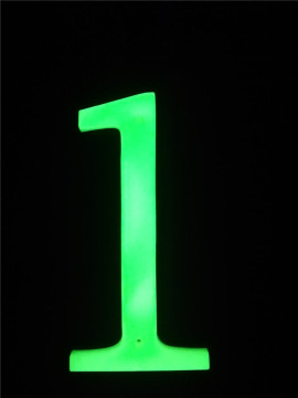 Realglow 3D Number 1