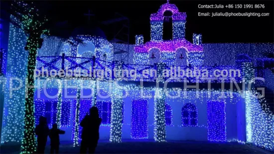 climbing ladder christmas santa star lights deco wedding for new year light