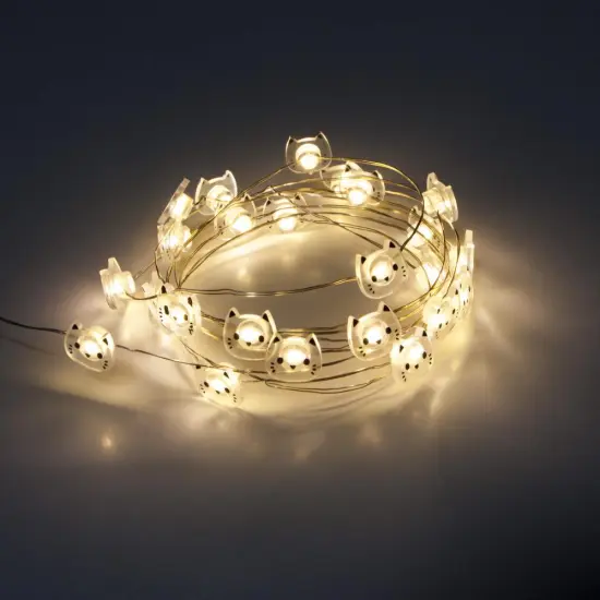 Kitty Cat Fairy String Light Lighting Decor