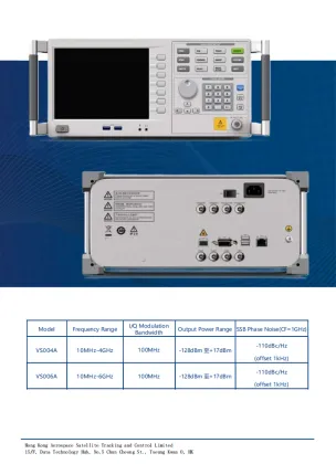 VS006A Vector Signal Generator
