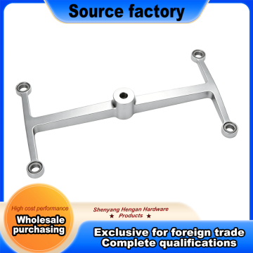 Solid H shaped Spider Glass Fixing Hardware