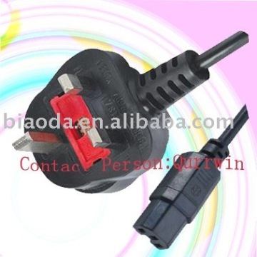 UK power cable dc power cable