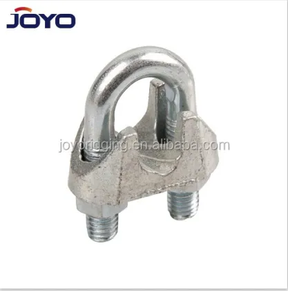 High Quality Malleable Steel Rigging Hardware Wire Rope Clips DIN741