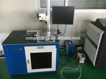 Portable metal laser marking machine CO2 Fiber 20W Engraving price for Carbon steel stainless electronic component buttons zinc