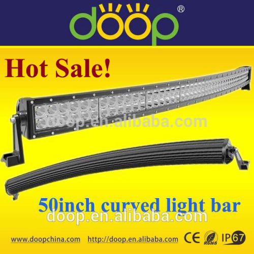 Hot Sale 288w Jeep 50 Inch 12V Curved Roof Light