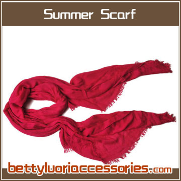 Sciarpa Pashmina rosso Ladies