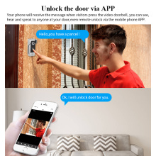 Video de anillo inteligente Dorbell con 4 cable
