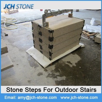 High quality cheap chinese granite stairs