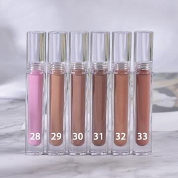 High Quality Waterproof Liquid Lip Gloss in Clear Tubes - Ready to Ship