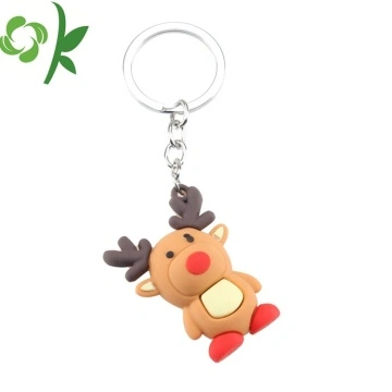 La Massa Su Ordinazione Del Silicone Di Keychain Ha Personalizzato