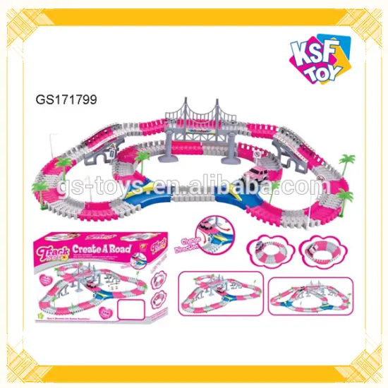 Electric Track Car Toy For Kids Railway Car Toy