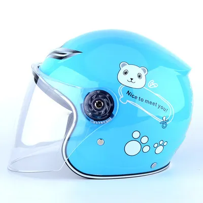 bike kids helmet motorcycle  children kid helmet motorcycle open face helmet