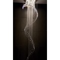 hot selling beads lobby modern chandelier pendant light hotel lobby