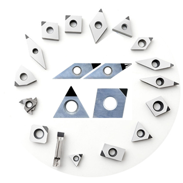 CNC PCD/PCBN Diamond Turning Tools Sisipan