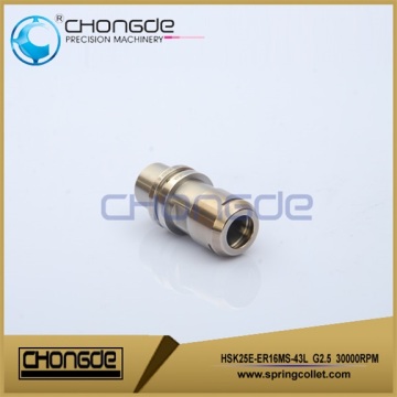 أدوات طحن CNC عالية السرعة HSK25E-ER16M-43L