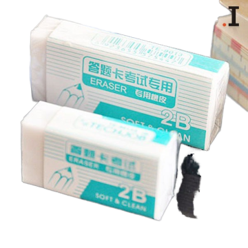 Special 2B Plastic School Pencil with Cute TPR and Rubber Eraser Square Shape for Exams and Office Use