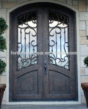 Metal door design/ Iron main door designs metal grill door designs/ China Manufacturer