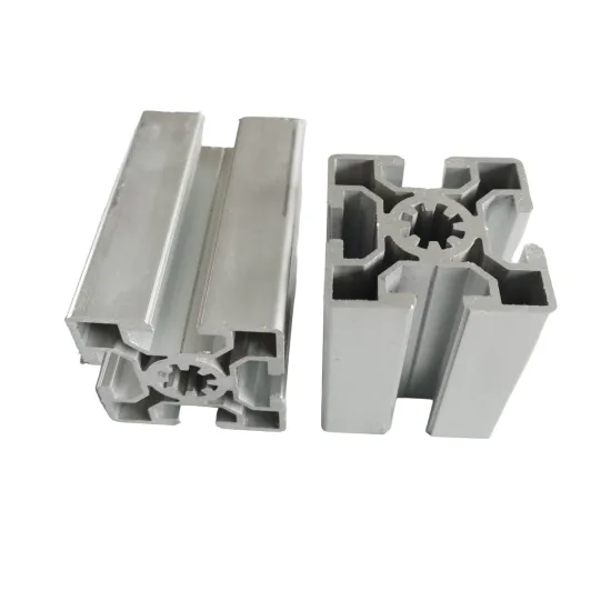 Customized Extruded Anodizing Aluminium Frames and 6m Aluminum Extrusion Profiles Manufacturer: 3030, 4040, 4080, 8080 Industrial Grade