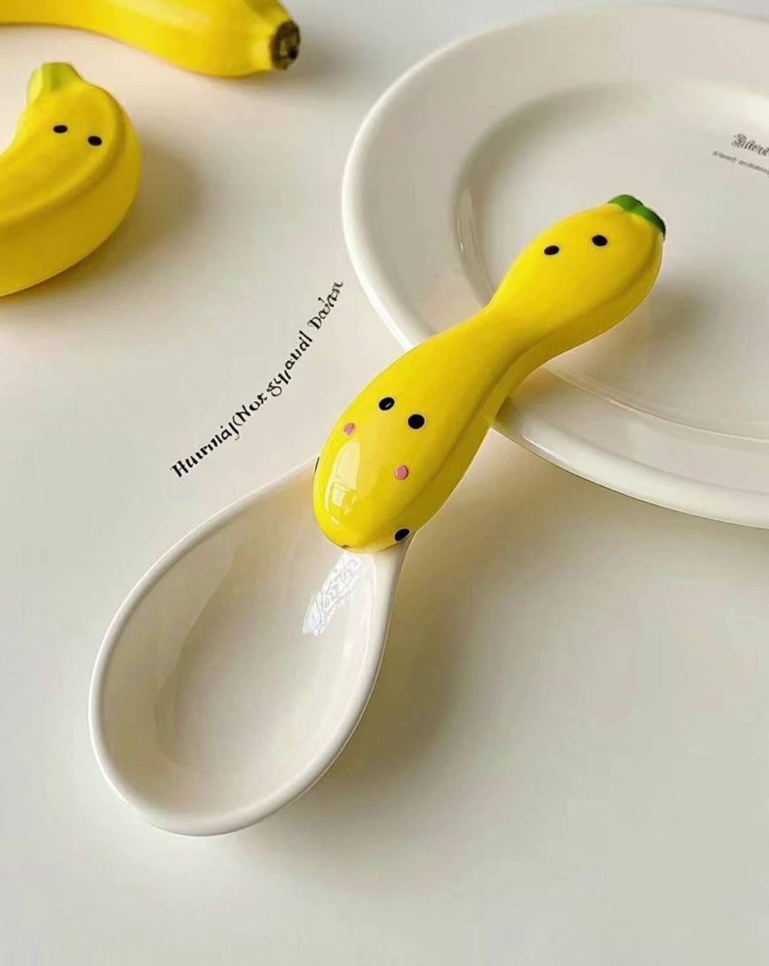 Creative Banana-Shaped Spoon - Unique Kitchen Tool