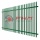 Green Metal Palisade Fence for Industrial Usage