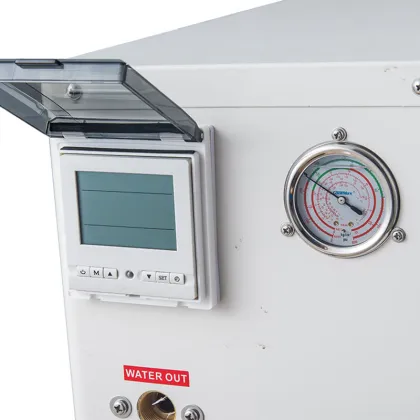 Pool heater and cooler air conditioner trane