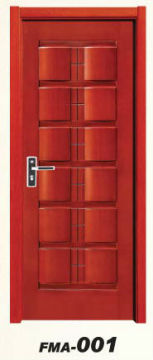 solid wood door