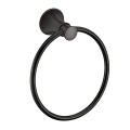 Modern Bathroom Black Towel Ring